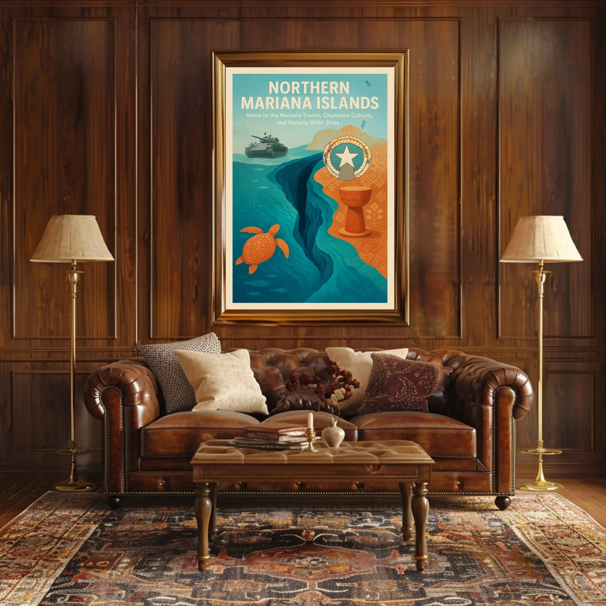 Discover the Northern Mariana Islands Poster