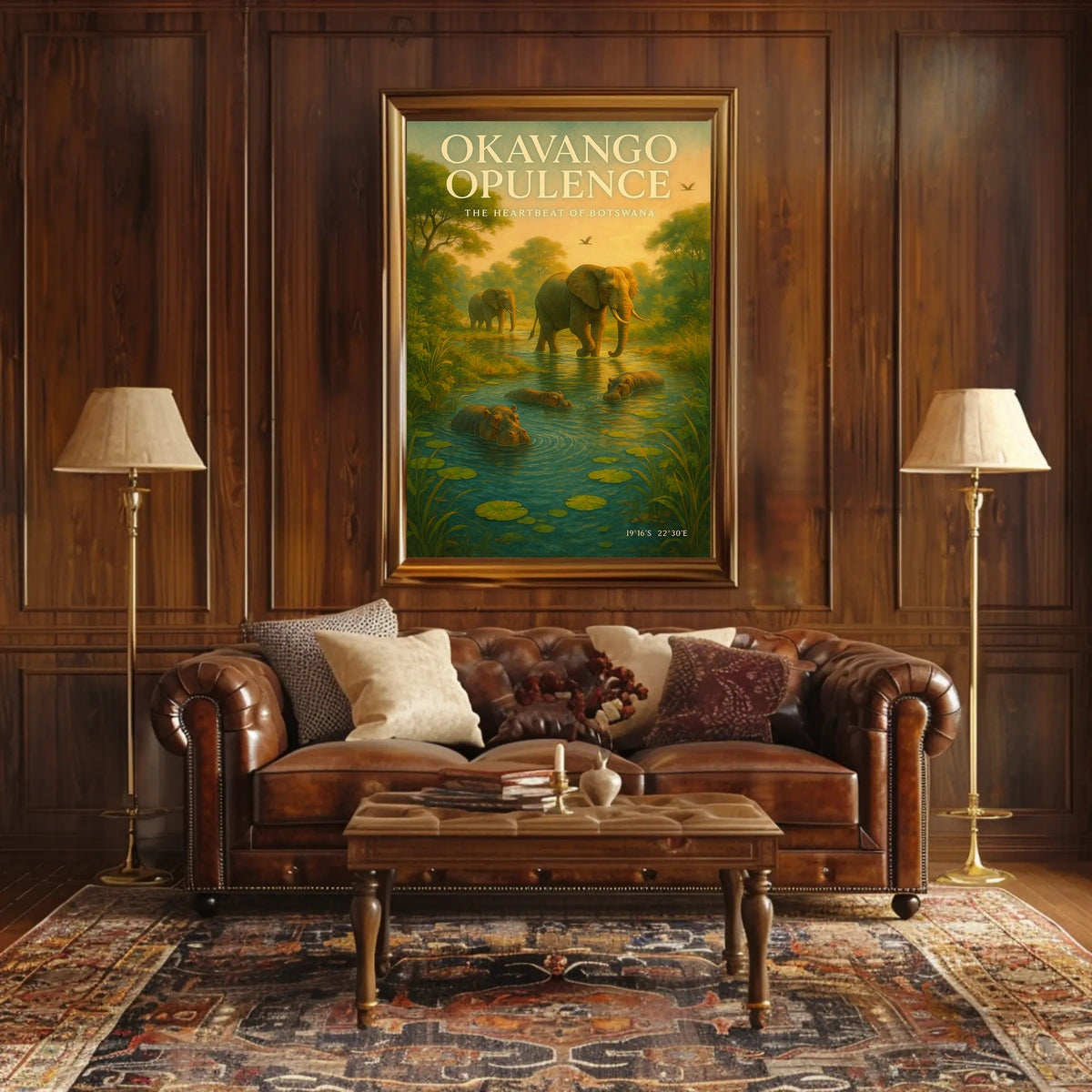 Okavango Opulence Poster