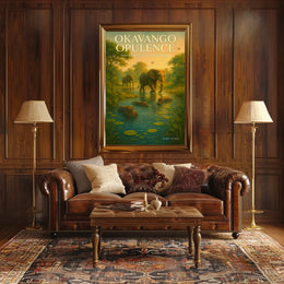 Okavango Opulence Poster