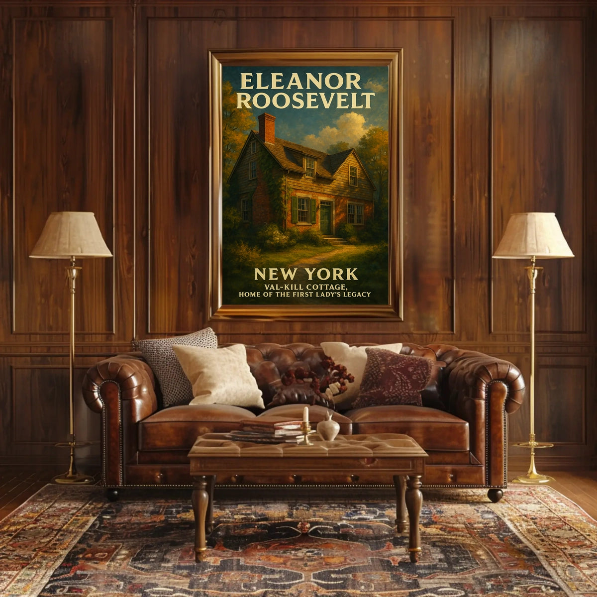 Eleanor Roosevelt Val-Kill Cottage Poster