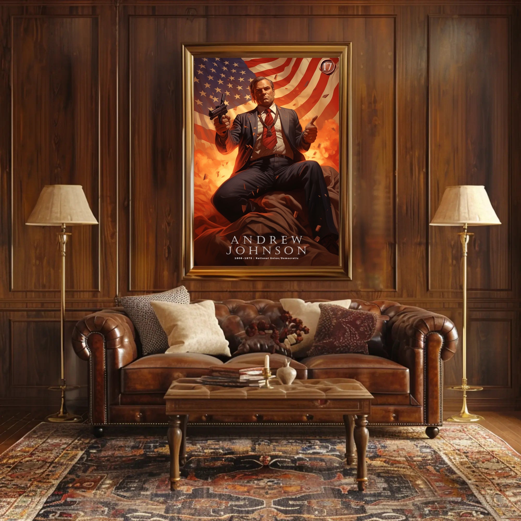 Andrew Johnson Commemorative Poster