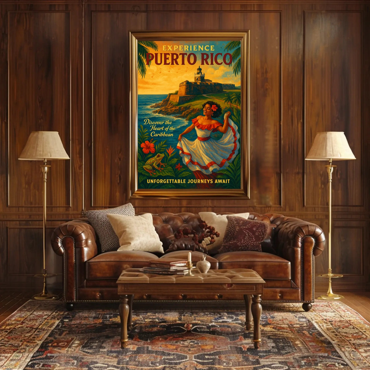Experience Puerto Rico Discover the Heart of the Caribbean Poster