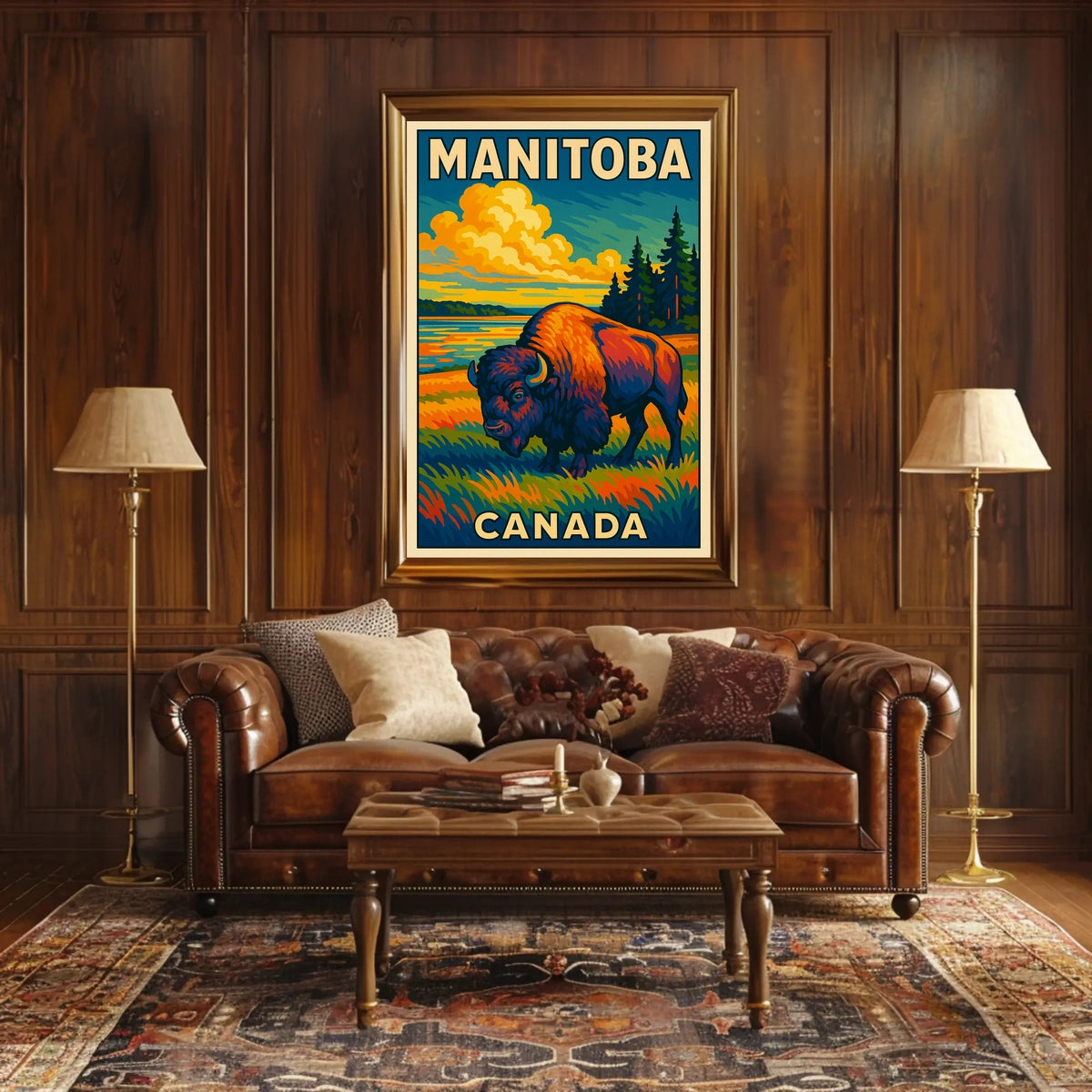 Manitoba Wilderness Poster