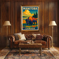 Manitoba Wilderness Poster