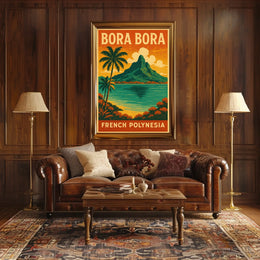 Bora Bora French Polynesia Poster