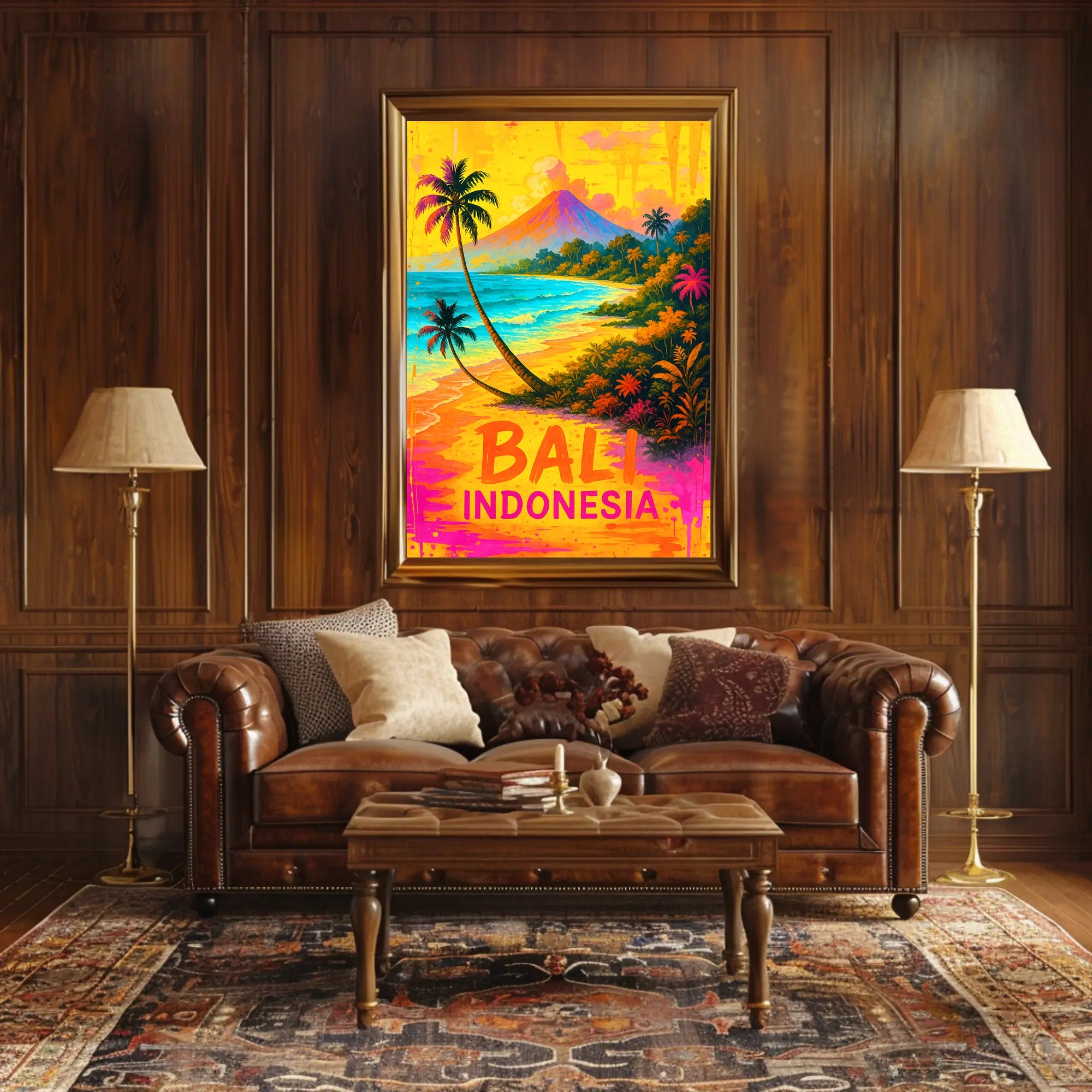 Bali, Indonesia Tropical Paradise Poster PosterGoat