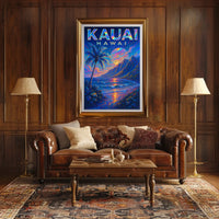Kauai, Hawaii Tropical Paradise Poster