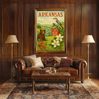 Arkansas Nature Scene Poster