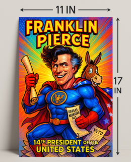 Franklin Pierce 14th President Poster PosterGoat