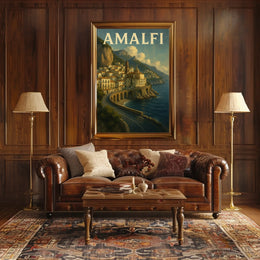 Amalfi Coast Serenity Poster