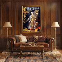 Samri S. Baldwin Mystical Vintage Theatre Poster