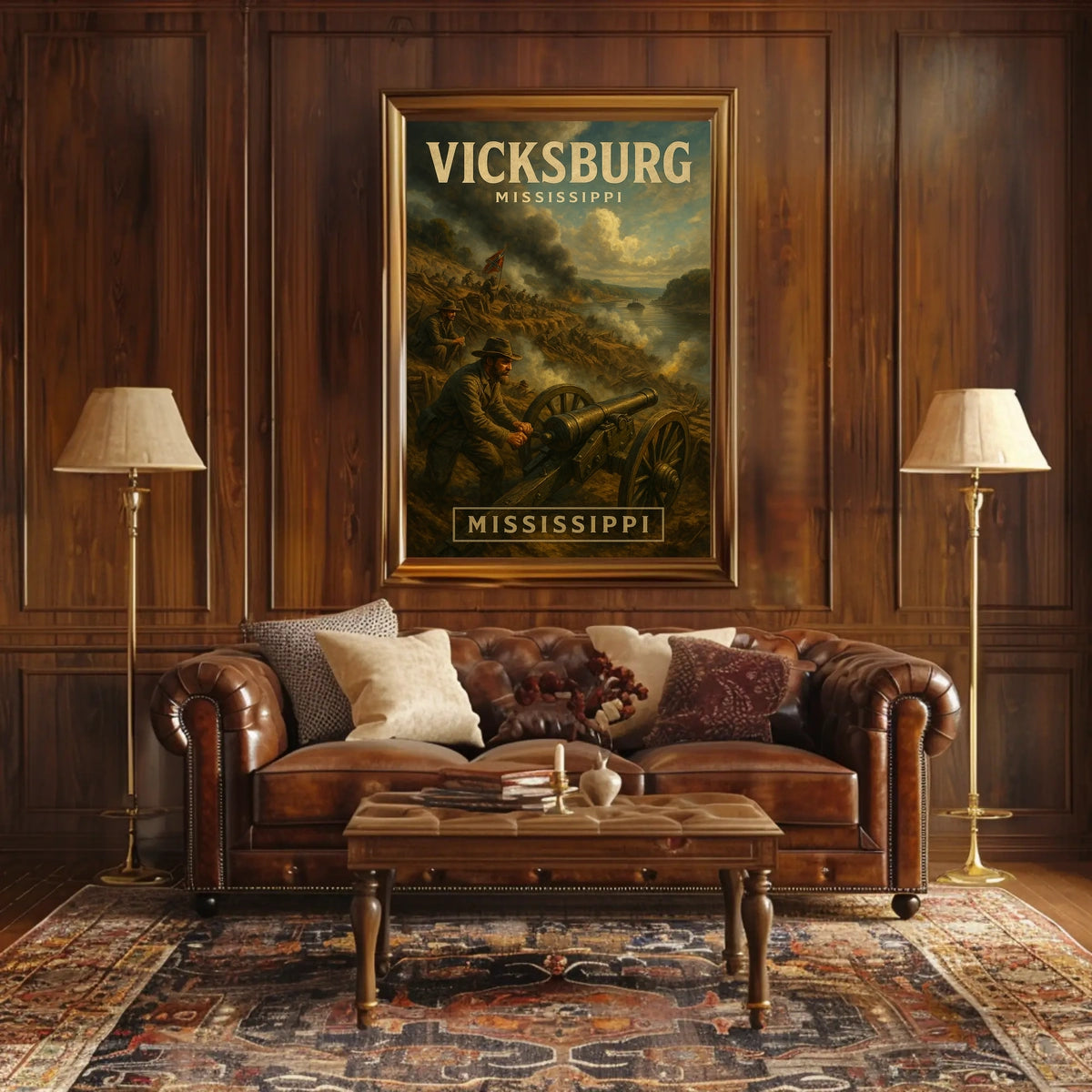 Vicksburg, Mississippi Poster