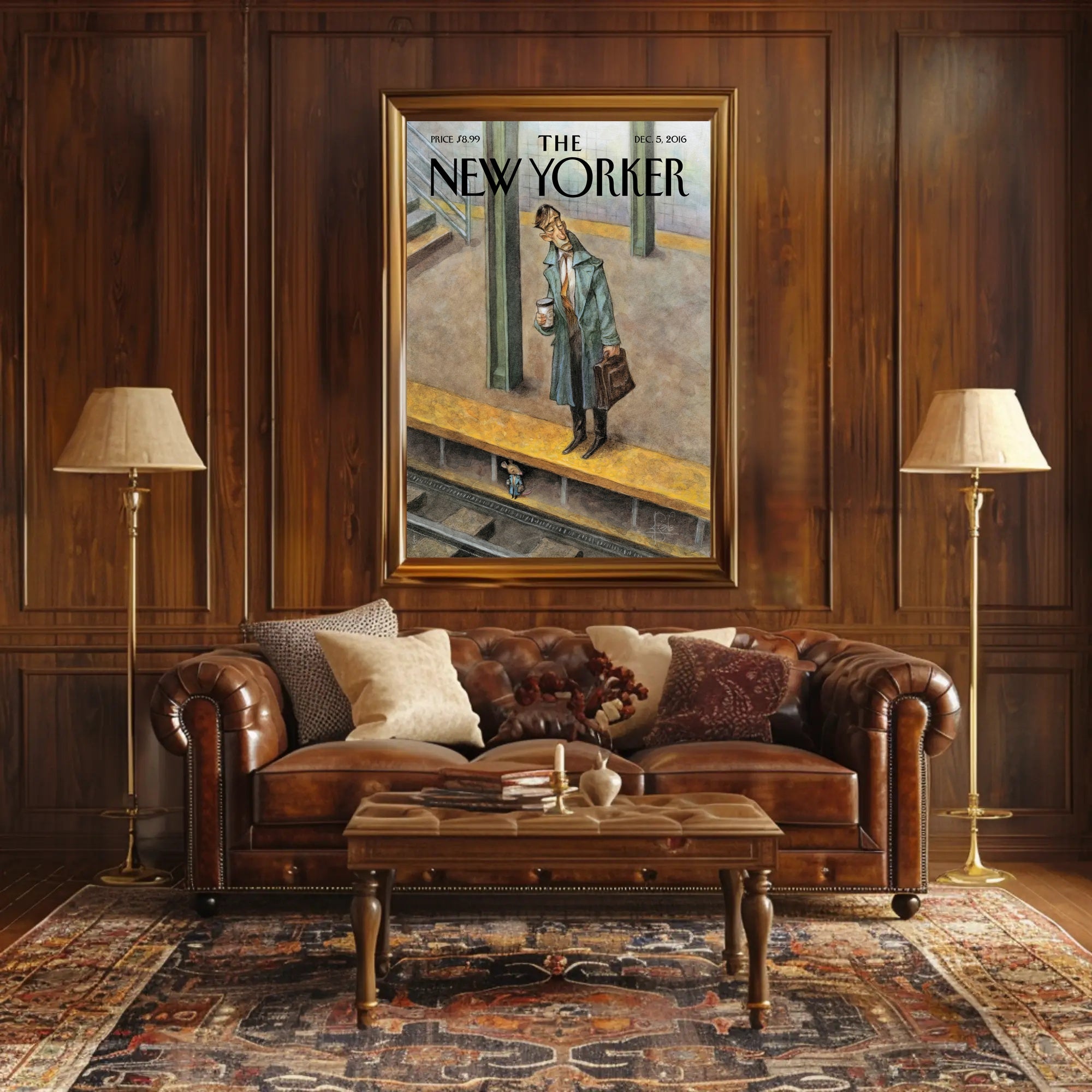 New York City Subway Scene - Cultural or Heritage Poster
