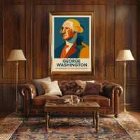 George Washington 1St President Poster