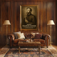 Saint Francis Xavier Jesuit Missionary Poster