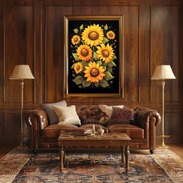 Sunflower Symphony Poster