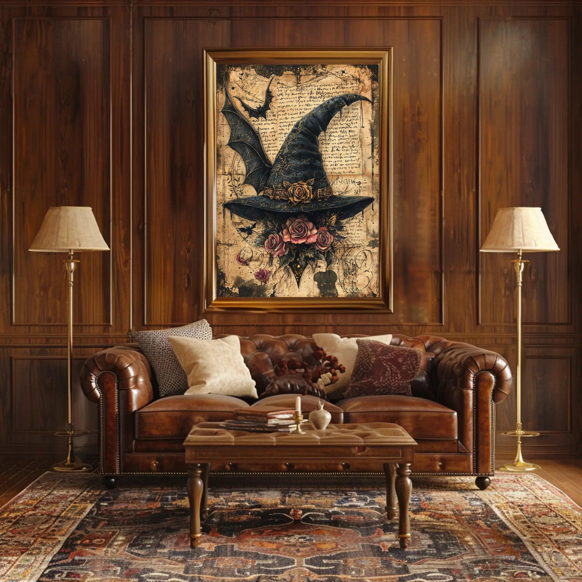 Enchanted WitchS Hat Poster