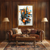 Geometric Abstraction Abstract Poster PosterGoat
