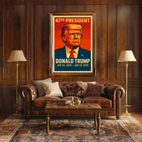 Donald Trump 47Th President Poster