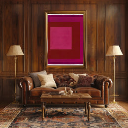 Abstract Shades of Red Poster