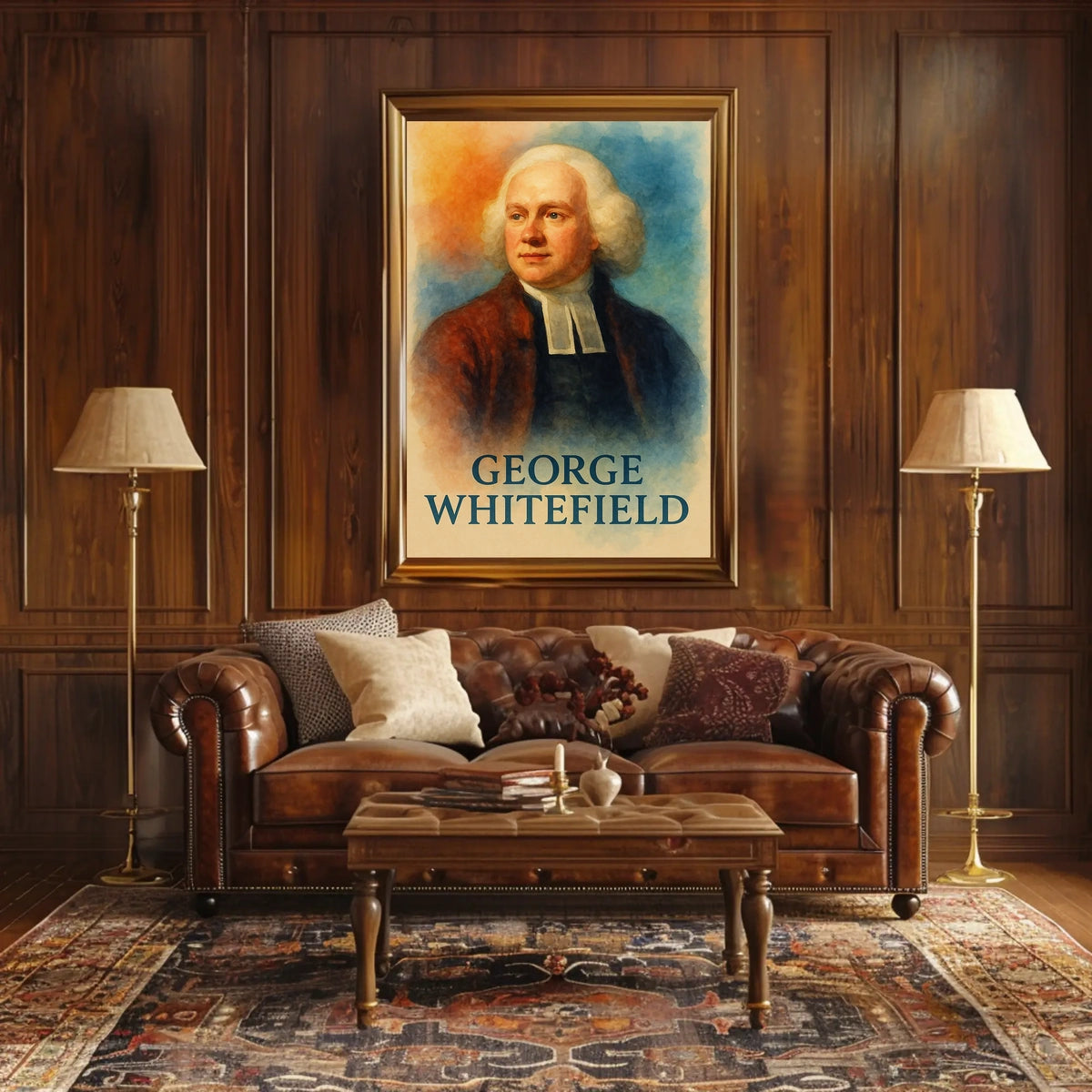 George Whitefield Historical Figure Inspires Historical or Presidential Poster