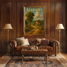 Alabama Countryside Poster
