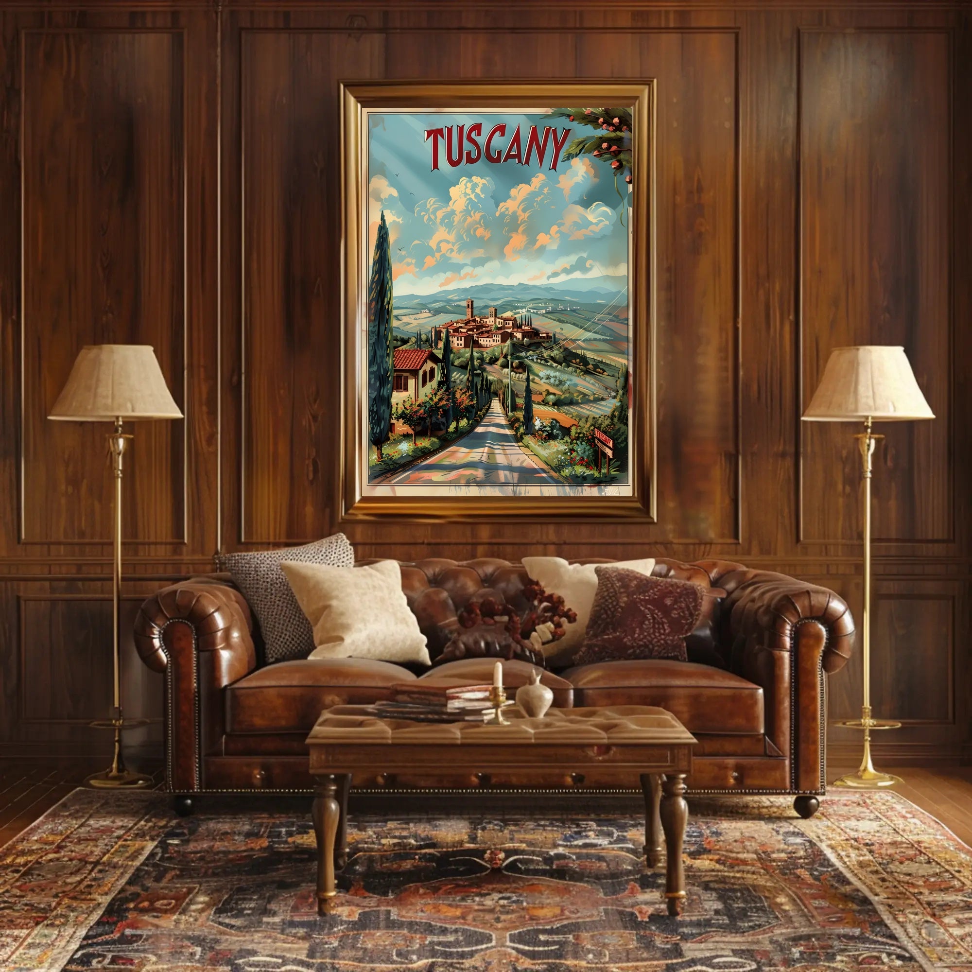 Enchanting Tuscany Poster