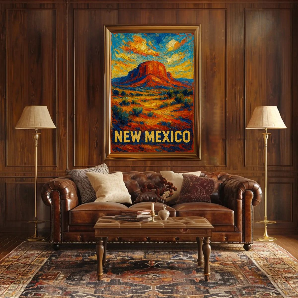 New Mexico Landscape Poster