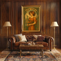 New York Art Nouveau Poster