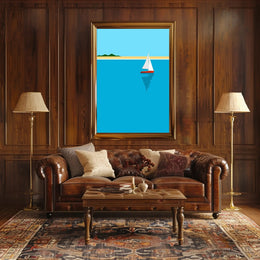 Tranquil Sail Poster PosterGoat