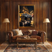 Elegance in the Rain Poster PosterGoat