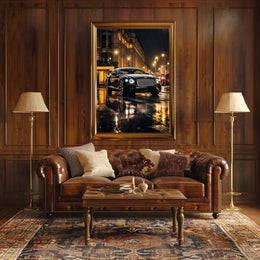 Elegance in the Rain Poster PosterGoat