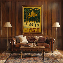 Holiday By The Palms Poster