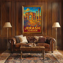 Jerash, Jordan Poster