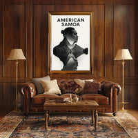 American Samoa A Cultural Reflection Poster