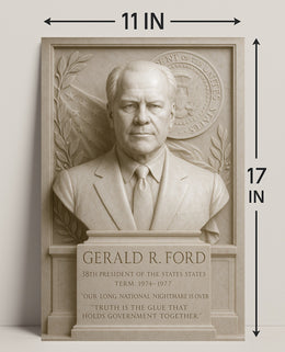 Gerald R. Ford 38th President Poster PosterGoat