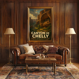 Canyon De Chelly Ancient Cliff Poster
