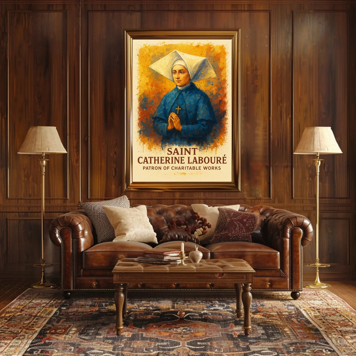 Saint Catherine Labouré Art Divine Cultural or Heritage Poster