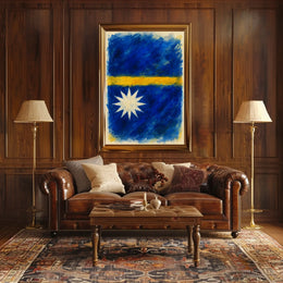 Abstract Flag Art Poster