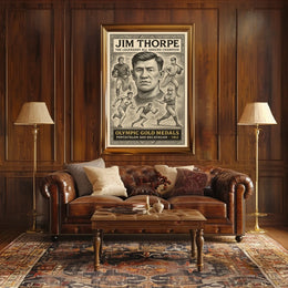 Legendary Champion Commemorative Jim Thorpe Poster