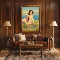 Lago Di Como Vintage Elegance Vintage Poster