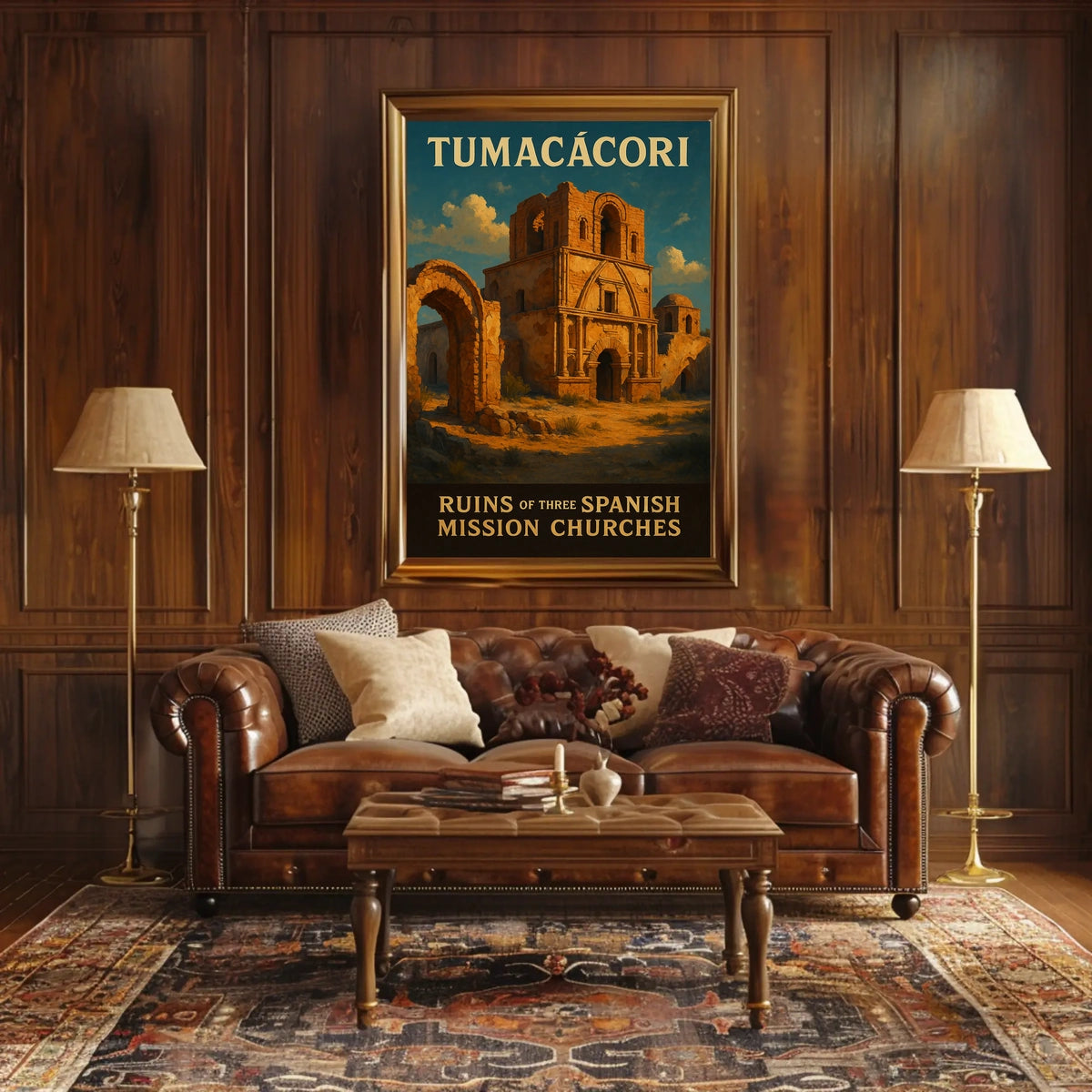Tumacácori Ruins Of Spanish Mission Poster