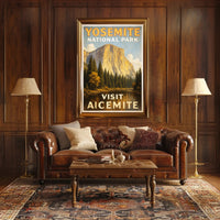 Yosemite National Park Poster PosterGoat