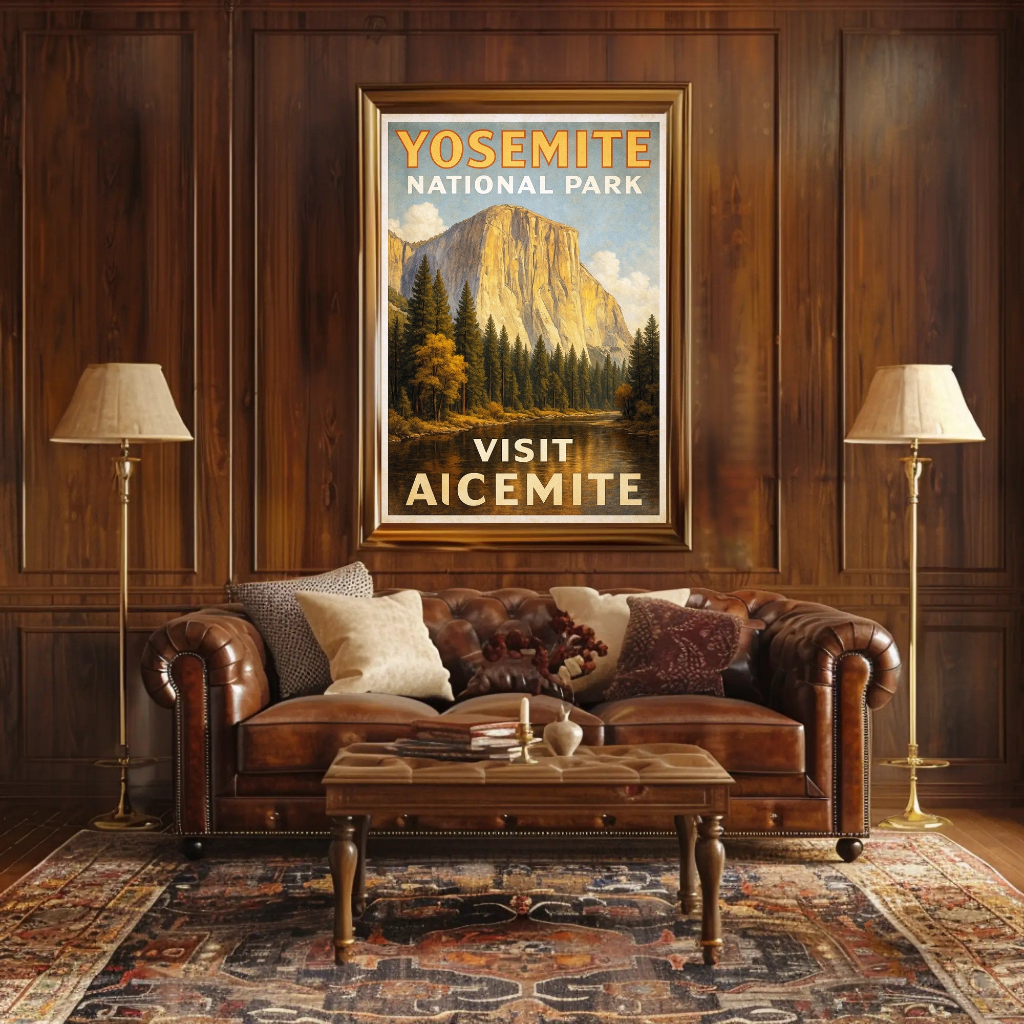 Yosemite National Park Poster PosterGoat