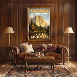 Yosemite National Park Poster PosterGoat