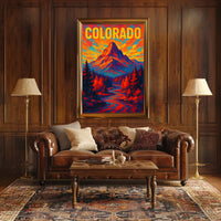 Vibrant Colorado Landscape Poster
