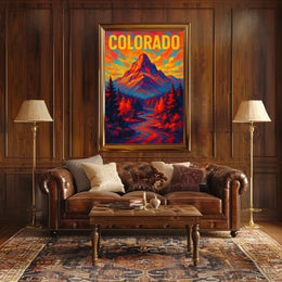 Vibrant Colorado Landscape Poster
