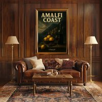 Amalfi Coast Italy Poster Wall Art Decor 18x24 Print