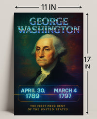 George Washington 1st President Poster PosterGoat