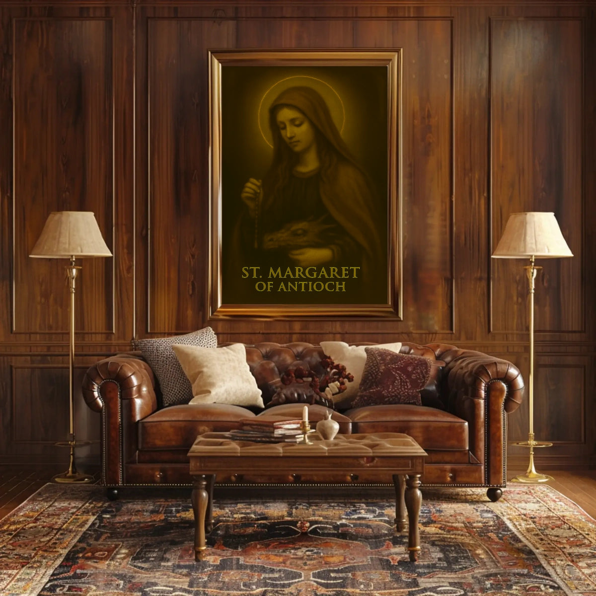St. Margaret Of Antioch Poster